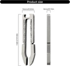 Metal Precisions Tweezers for Grooming Crafting Outdoor Activity Pocket Size Lightweight Design
