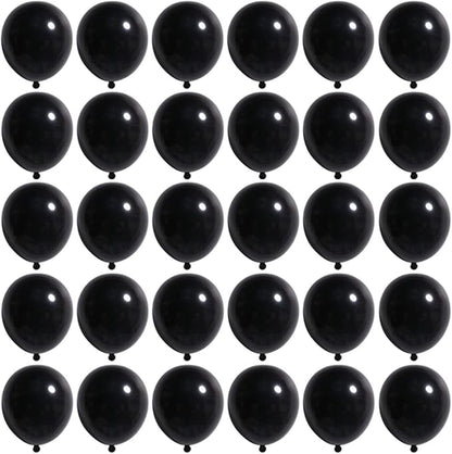 5 inch Black Party Balloons by YicUik