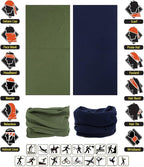 Headband Neck Gaiter Head Wrap Headwear Face Mask Magic Scarf Bandana for Men and Women