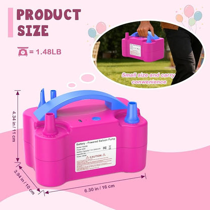 chamvis Balloon Pump Electric, Balloon Air Pump Inflate Pump - Image 6