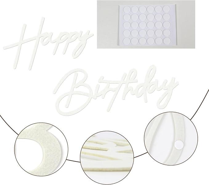 Happy Birthday Sign for Backdrop - Image 4