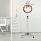 Hair Steamer Professional Hair Salon Steamer,Stand Hair Dryer, Orbiting Rotating Hairs Processor with Wheels,3 in 1 Orbiting HairDryer,HairDryer Accelerator, Perm Styling