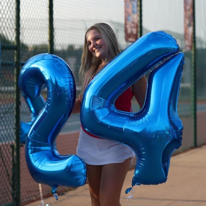 Navy Blue 29 Balloon - Image 4