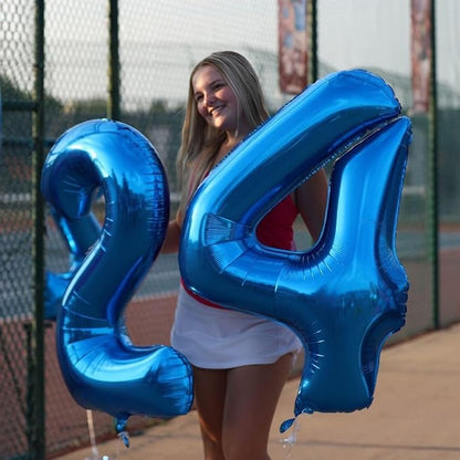 Navy Blue 25 Balloon - Image 4