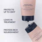 UNOVE Heating Guard No-wash Leave In Hair Treatment 147ml/4.97fl.oz | Hair Leave In Conditioner For Frizzy Dry Damaged Hair | Hair Heat Protectant & Frizz Control | Deep Conditioning