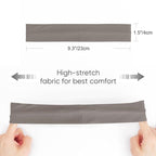 DRESHOW 8 Pack Sweat Bands Headbands for Women Workout Non-Slip Stretchy Fashion HairBand Curly Hair Headband Soft Hair Accessories for Sports Running Athletic Yoga