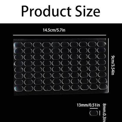 640 PCS Clear Double Sided Poster Putty Removable Dot Sticky Glue Putty - Image 2