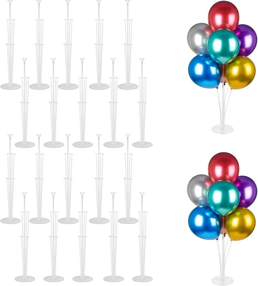 Voircoloria Balloon Stand Kits for Table Birthday Party Decorations, 20 Sets | by Voircoloria