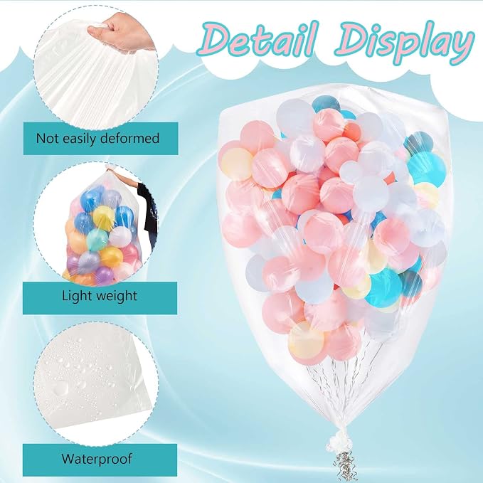 Gueevin 8 Pcs Large Balloon Bags - Image 3