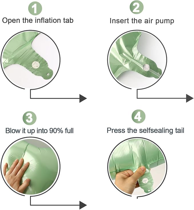 Oliver Green Number 5 Balloon 40 Inch - Image 6