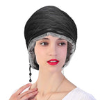 Electric Hair Heating Hat Household Hot Oil Treatment Hat, Hair Thermal Treatment SPA Nourish Care Hat with Adjustable Temperature, Soft PU Material Deep Conditioning Heat