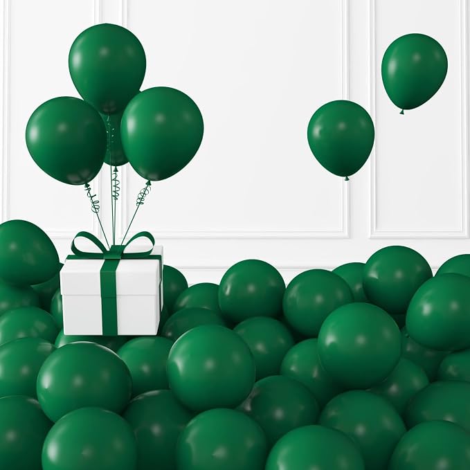 Dark Green Balloons, Birthday Decoration, Wedding Party, Baby Shower Decorations by KALOR