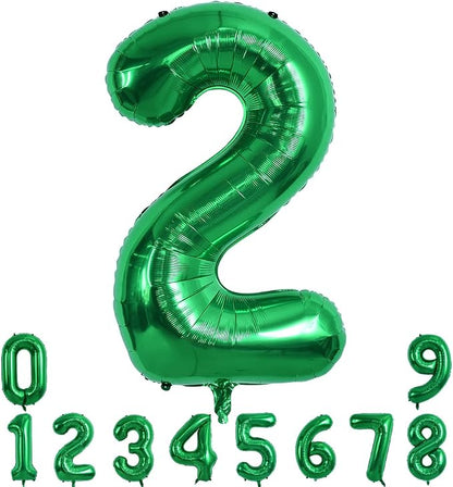 TONIFUL Green 40 inch Digital 2 Balloon by TONIFUL