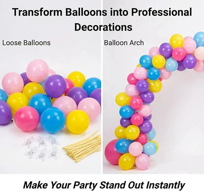 15 Pack Large Balloon Arch Clips, 3.5 Inch Heavy Duty Clips 100pcs Clear 260 - Image 5