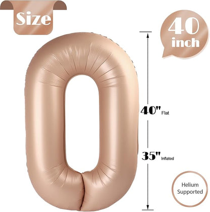 Light Brown 0 Balloon - Image 5