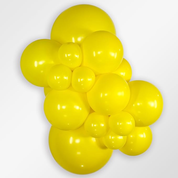Sempertex Fashion Yellow Balloons, 5 Inch, Graduation, Baby Shower, Anniversary - Image 2
