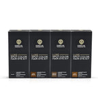 Parallel Products - Luxe Color (Light Brown) - Cream Hair Dye - 25mL - Tint for Professional Spot Coloring - With Cream Developer, Mixing Dish and Application Brush - Covers Grey Hair - Root Touch Up