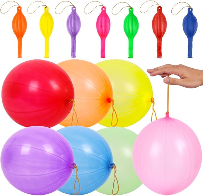 RUBFAC Punch Balloons, Birthday Balloons Party Favors by RUBFAC