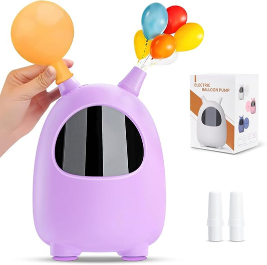 Balloon Pump Electric, SPLAKS Balloons Inflator Air Pump Portable Balloon Blower by SPLAKSCALCULATOR