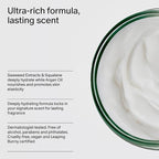 Salt & Stone Body Cream – Bergamot & Hinoki | Hydrating Formula with Seaweed Extracts, Spirulina & Squalane | Deep Hydration, Skin Barrier Repair & Healthy Glow | for all Skin Types (6.7 fl oz)