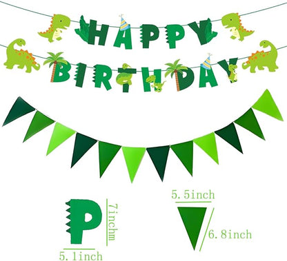 Birthday Banner, Dinosaur Theme - Image 2