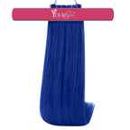 YoungSee Tape in Hair Extensions Real Human Hair Blue Invisible Tape in Human Hair Extensions Blue 18 Inch Seamless Tapes Hair-Extensions Colored 10pcs 25g Prom Night Hair Extension