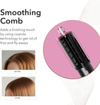 SRILabs StyleWrap Pro 7-in-1 Coanda Air Hair Multi Styler Dryer Brush with Negative Ions, Lighter and Foldable Design, Quiet Brushless Motor, Aviation-Grade Aluminum, Memory Function