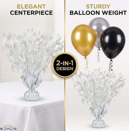 PMU White Graduation Balloon Weights, Graduation Centerpieces - Image 4
