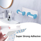 Dyson Straightener Holder, 2-Pack Stainless Steel Hair Tool Organizer, Hair Dryer Holder Wall Mount for, Adhesive Curling Iron Holder, Straightener Storage for Bathroom White BANJEKT