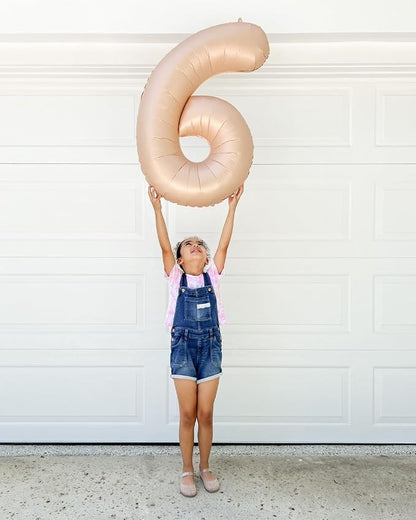 Light Brown 0 Balloon - Image 3
