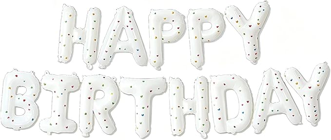 Happy Birthday Balloon Banner by Unknown