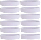 ONUPGO Sweatband Headbands for Men & Women -12PCS Sports Headbands Moisture Wicking Athletic Cotton Terry Cloth Headband for Tennis,Basketball,Football,Gym,Working Out