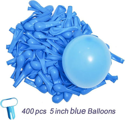 400 Pack Light Blue 5 Inch Latex Small Balloons Bulk Balloon - Image 2