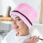 Heating Cap - 240g Heated Hair Cap | Adjustable Thermal Steamer Hood, Rapid Conditioning Boost | Salon Spa Device Unit, Deep Oil System | Portable Home Care Accessory Comfort Used