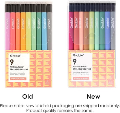 Grabie Erasable Gel Pens, Medium Point 0.7 mm Erasable Pens, Make Mistakes - Image 9