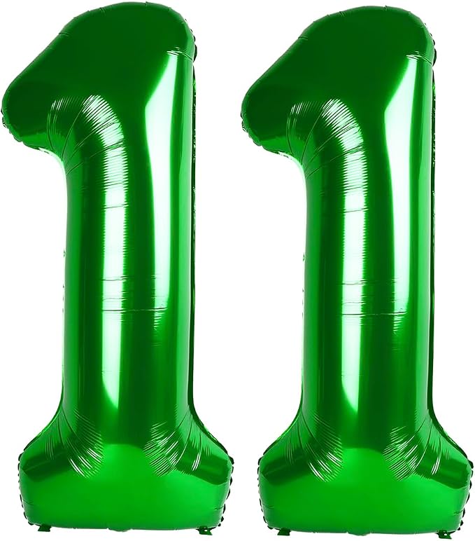 Green 11 Balloon by IWERP