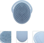 Silicone Massage Brush for Boy Girl and Ergonomic Handheld Shower Brush for Gentle Scalp Shampoo and Body Cleaning for Boys