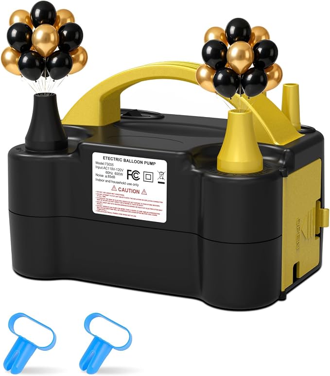chamvis Balloon Pump Electric, Balloon Air Pump Inflate Pump by Chamvis
