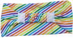 Rainbow Headband for Women Non Slip Elastic Sweat Hairbands Fashion Sports Hair Bands Soft Cloth Fabric Stretchy Headband for Running Workout Yoga