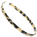 Camila Paris CP3470 French Headband for Women, Handmade White Tokyo, Strong Hold Grip Women's Hair Band, Ligth and Very Flexible, No Slip and Durable Styling Girls Hair Accessories, Made in France