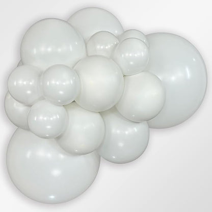 Sempertex Fashion White Balloons, 11 Inch, Graduation, Baby Shower, Anniversary - Image 2