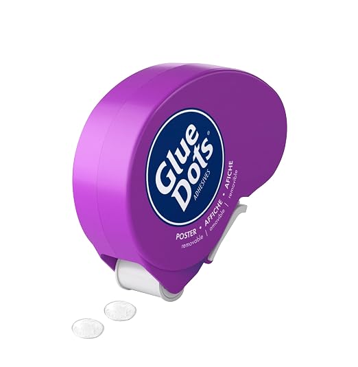 Glue Dots .375" Poster Dot Disposable Dispenser by GlueDots