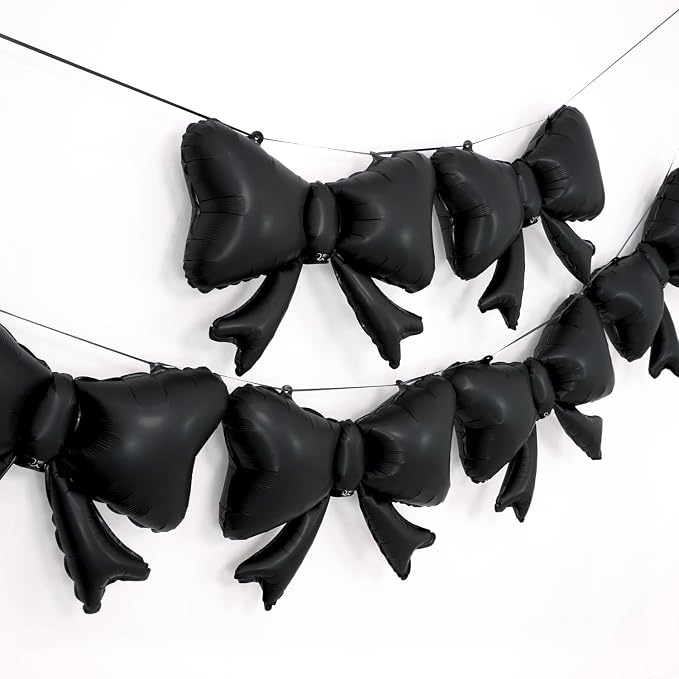 6 Pieces Bow Balloons, Wedding Bridal Shower, Balloon Garland Accessories - Image 6