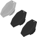 3Pack Silicone Body Scrubber, Qewro Body Buffer Exfoliating Brush with Silicone Loofah, Bath & Body Brushes for Men Women Kids Pets use in Shower, Scalp Exfoliator Hair Shampoo Skin Cleaning Brush