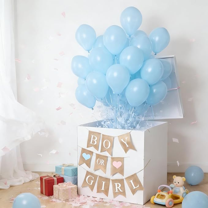 28in Giant Gender Reveal Gift Box - Image 6
