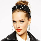 DRESHOW 16 Pack Turban Headbands for Women Elastic Back Twisted Hair Bands Face Vintage Cross Head Wrap Hair Accessories