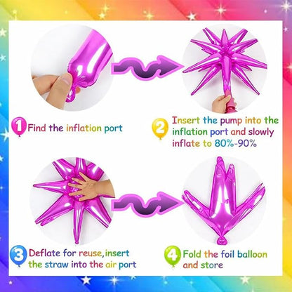 147PCS Neon Balloon Arch Garland Kit - Image 5