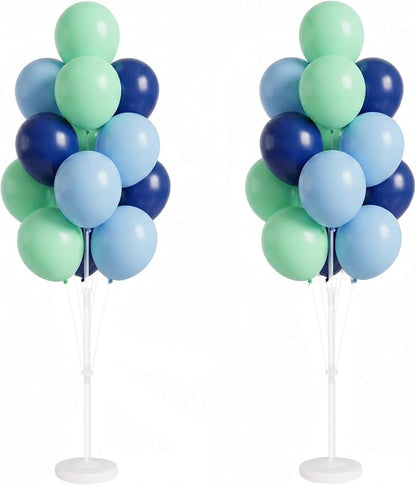 Balloon Column Stand Kit with Balloons, Base and Pole, Balloon Column Kit by Tosuced
