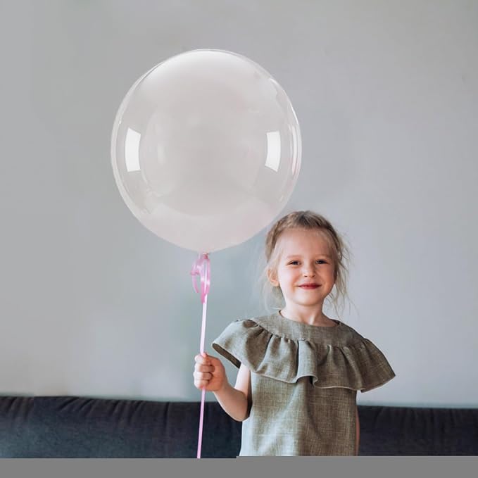 24pcs Clear Balloons 18 Inch Big Clear Balloons Latex Giant Balloon Jumbo Thick - Image 5