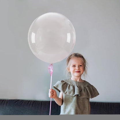24pcs Clear Balloons 18 Inch Big Clear Balloons Latex Giant Balloon Jumbo Thick - Image 5